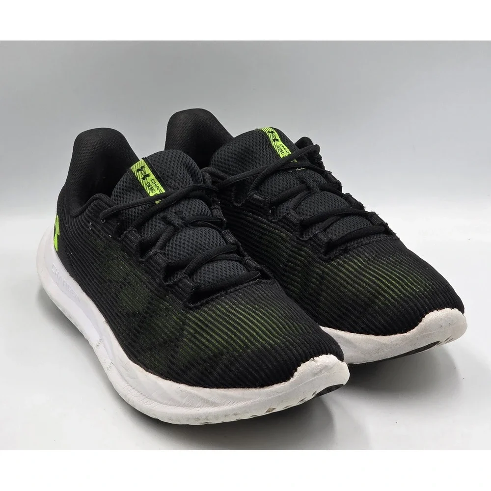 Under Armour Charged Revitalize Sneakers Mens Black Low Top Running Shoes 10